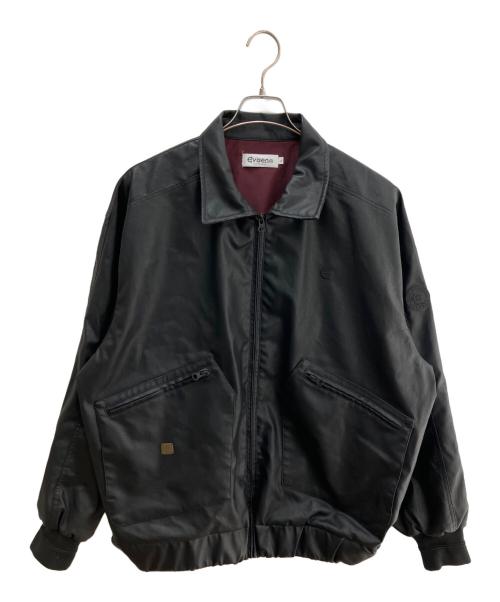 EVISEN（エビセン）EVISEN (エビセン) フェイクレザージャケット ブラック サイズ:Lの古着・服飾アイテム