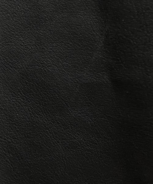 EVISEN（エビセン）EVISEN (エビセン) フェイクレザージャケット ブラック サイズ:Lの古着・服飾アイテム