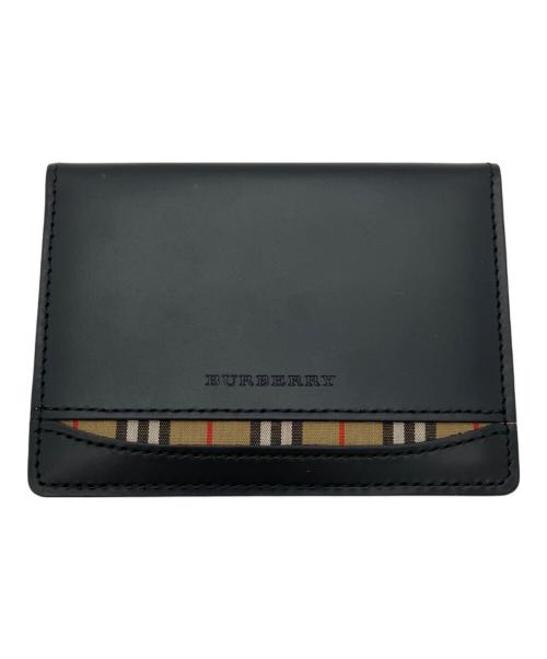 BURBERRY（バーバリー）BURBERRY (バーバリー) パスケース ブラックの古着・服飾アイテム