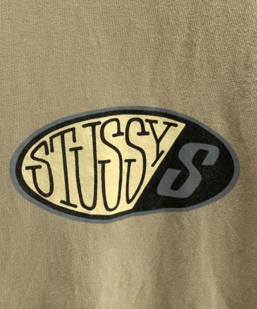 stussy（ステューシー）stussy (ステューシー) 半袖カットソー ベージュ サイズ:Ｓの古着・服飾アイテム