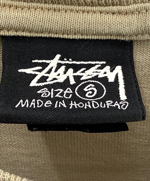 stussy（ステューシー）stussy (ステューシー) 半袖カットソー ベージュ サイズ:Ｓの古着・服飾アイテム