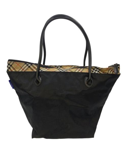 BURBERRY BLUE LABEL（バーバリー ブルー レーベル）BURBERRY BLUE LABEL (バーバリー ブルー レーベル) ナイロントートバッグの古着・服飾アイテム