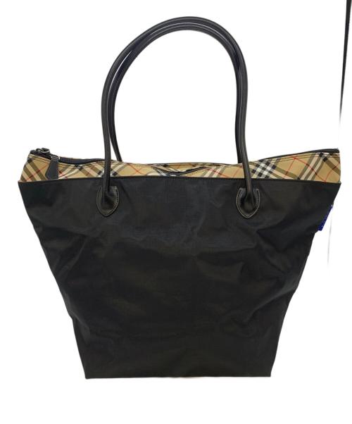 BURBERRY BLUE LABEL（バーバリー ブルー レーベル）BURBERRY BLUE LABEL (バーバリー ブルー レーベル) ナイロントートバッグの古着・服飾アイテム