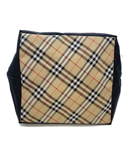 BURBERRY BLUE LABEL（バーバリー ブルー レーベル）BURBERRY BLUE LABEL (バーバリー ブルー レーベル) ナイロントートバッグの古着・服飾アイテム