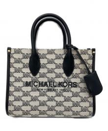 MICHAEL KORS（マイケル・コース）の古着「2WAYバッグ」｜グレー×ブラック