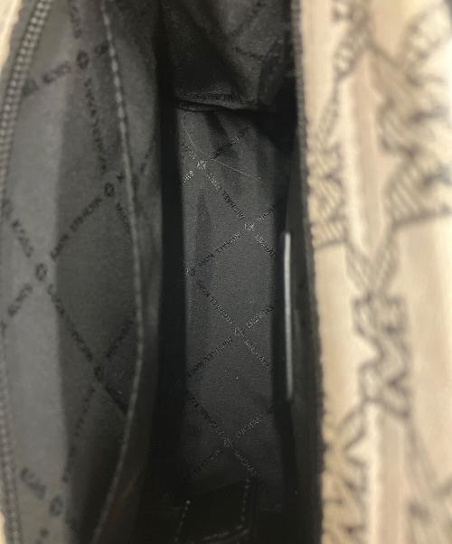 MICHAEL KORS（マイケル・コース）MICHAEL KORS (マイケル・コース) 2WAYバッグ グレー×ブラックの古着・服飾アイテム