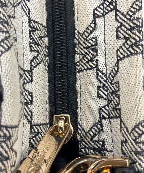 MICHAEL KORS（マイケル・コース）MICHAEL KORS (マイケル・コース) 2WAYバッグ グレー×ブラックの古着・服飾アイテム