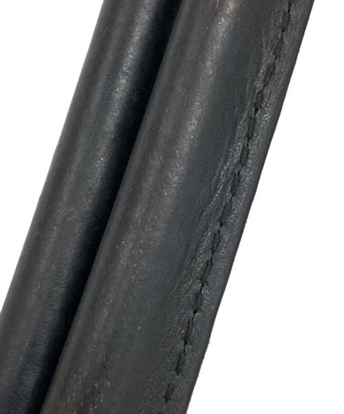 MARNI（マルニ）MARNI (マルニ) ストライプショッピングトートバッグ グリーン×ブラウン×グレーの古着・服飾アイテム