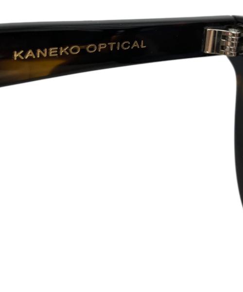 金子眼鏡（カネコガンキョウ）金子眼鏡 (カネコガンキョウ) UNITED ARROWS TOKYO (ユナイテッドアローズトウキョウ) 伊達眼鏡 ブラックの古着・服飾アイテム