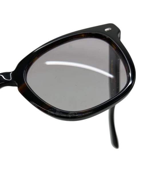 金子眼鏡（カネコガンキョウ）金子眼鏡 (カネコガンキョウ) UNITED ARROWS TOKYO (ユナイテッドアローズトウキョウ) 伊達眼鏡 ブラックの古着・服飾アイテム