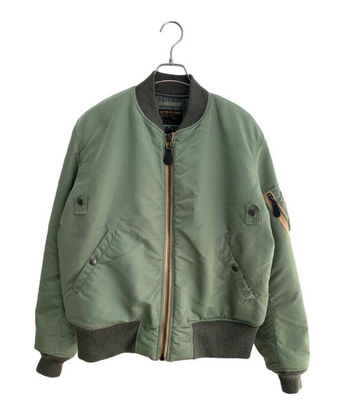 AVIREX（アヴィレックス）AVIREX (アヴィレックス) MA-1フライトジャケット カーキ サイズ:Lの古着・服飾アイテム