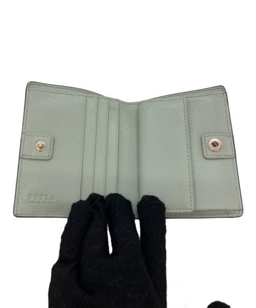 FURLA（フルラ）FURLA (フルラ) 2つ折り財布 グリーンの古着・服飾アイテム