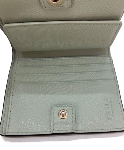 FURLA（フルラ）FURLA (フルラ) 2つ折り財布 グリーンの古着・服飾アイテム