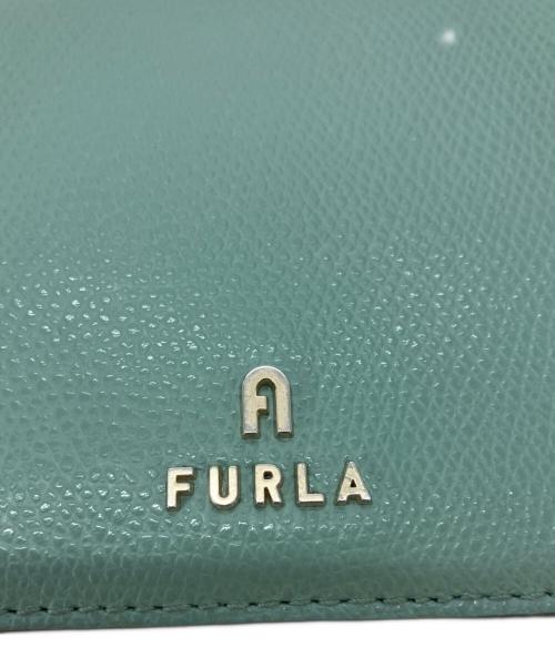 FURLA（フルラ）FURLA (フルラ) 2つ折り財布 グリーンの古着・服飾アイテム