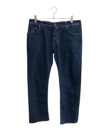 JACOB COHEN（ヤコブコーエン）の古着「デニムパンツ」｜インディゴ