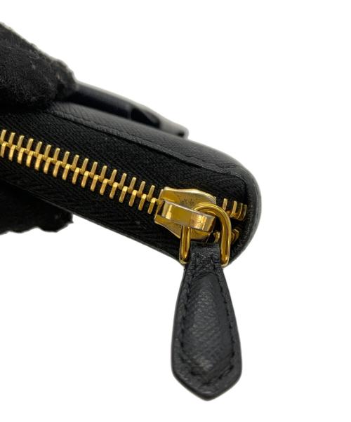 PRADA（プラダ）PRADA (プラダ) 長財布 ブラックの古着・服飾アイテム