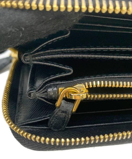 PRADA（プラダ）PRADA (プラダ) 長財布 ブラックの古着・服飾アイテム