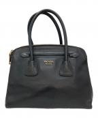PRADAプラダ）の古着「ハンドバッグ/サフィアーノ」｜ブラック