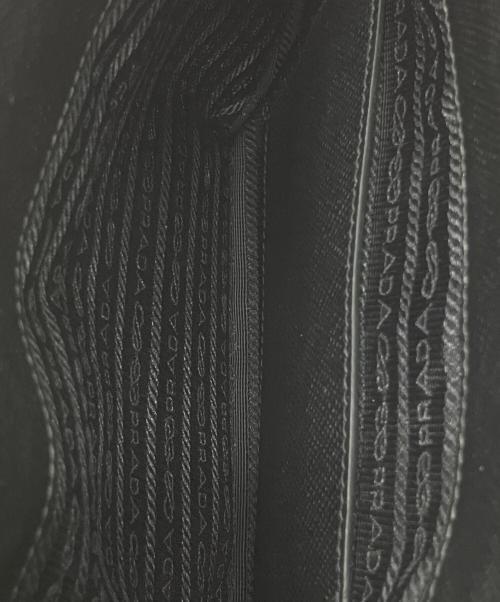 PRADA（プラダ）PRADA (プラダ) ハンドバッグ/サフィアーノ ブラックの古着・服飾アイテム