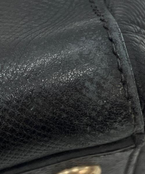 PRADA（プラダ）PRADA (プラダ) ハンドバッグ/サフィアーノ ブラックの古着・服飾アイテム