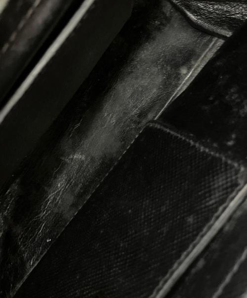 PRADA（プラダ）PRADA (プラダ) ハンドバッグ/サフィアーノ ブラックの古着・服飾アイテム