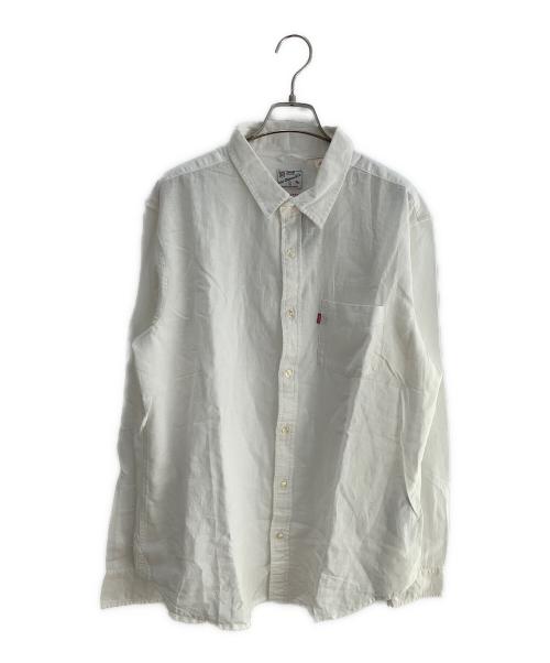 LEVI'S（リーバイス）LEVI'S (リーバイス) 長袖シャツ ホワイト サイズ:Ｌ 未使用品の古着・服飾アイテム