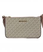 MICHAEL KORSマイケル・コース）の古着「ショルダーバッグ」｜ピンク×ホワイト