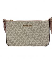 MICHAEL KORS（マイケル・コース）の古着「ショルダーバッグ」｜ピンク×ホワイト