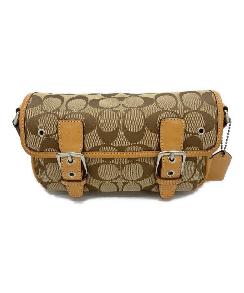 COACH（コーチ）COACH (コーチ) ショルダーバッグ ベージュの古着・服飾アイテム