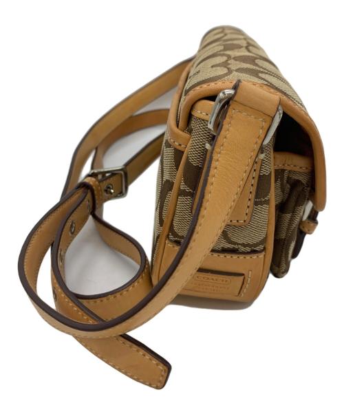 COACH（コーチ）COACH (コーチ) ショルダーバッグ ベージュの古着・服飾アイテム