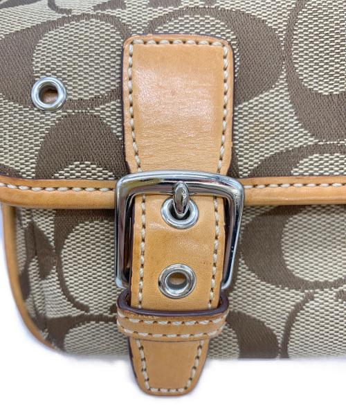 COACH（コーチ）COACH (コーチ) ショルダーバッグ ベージュの古着・服飾アイテム