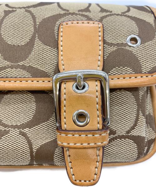 COACH（コーチ）COACH (コーチ) ショルダーバッグ ベージュの古着・服飾アイテム