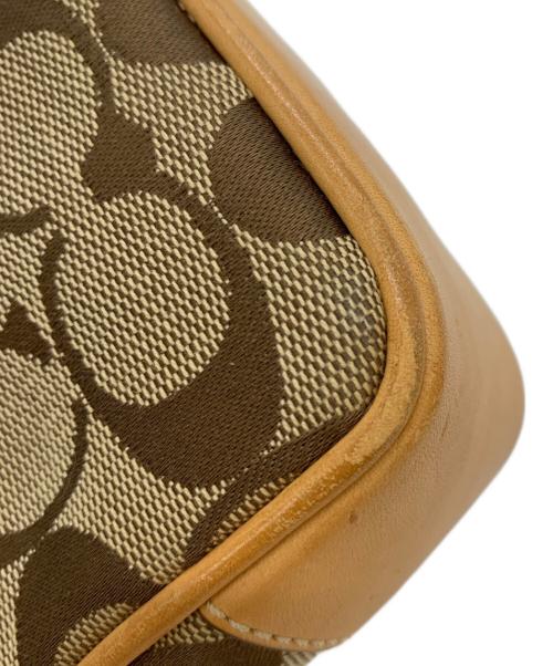 COACH（コーチ）COACH (コーチ) ショルダーバッグ ベージュの古着・服飾アイテム