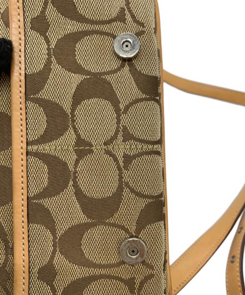 COACH（コーチ）COACH (コーチ) ショルダーバッグ ベージュの古着・服飾アイテム
