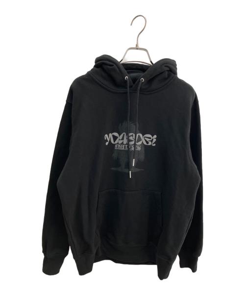 YOASOBI（ヨアソビ）YOASOBI (ヨアソビ) プルオーバーパーカー ブラック サイズ:Ｍの古着・服飾アイテム