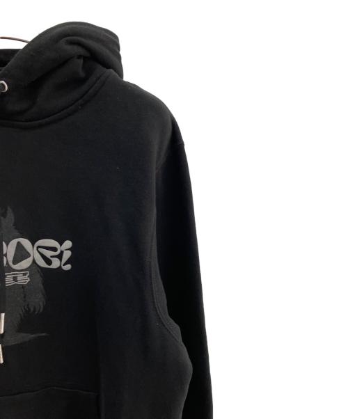 YOASOBI（ヨアソビ）YOASOBI (ヨアソビ) プルオーバーパーカー ブラック サイズ:Ｍの古着・服飾アイテム