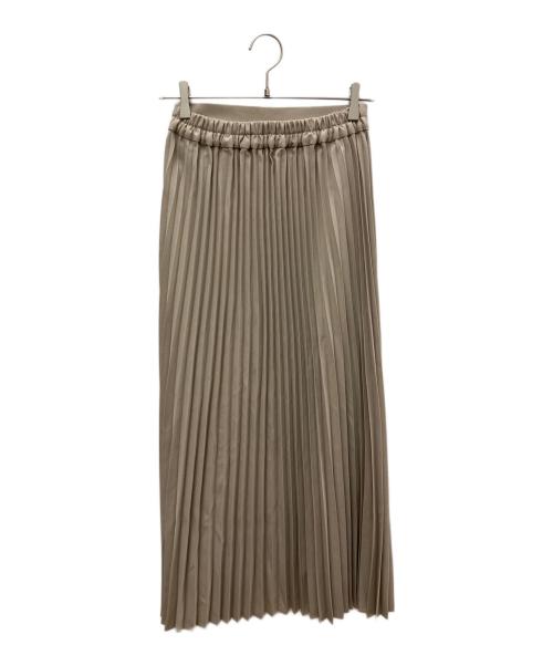 Risley（リズレー）Risley (リズレー) イージースカート ベージュ×ブラック サイズ:FREEの古着・服飾アイテム