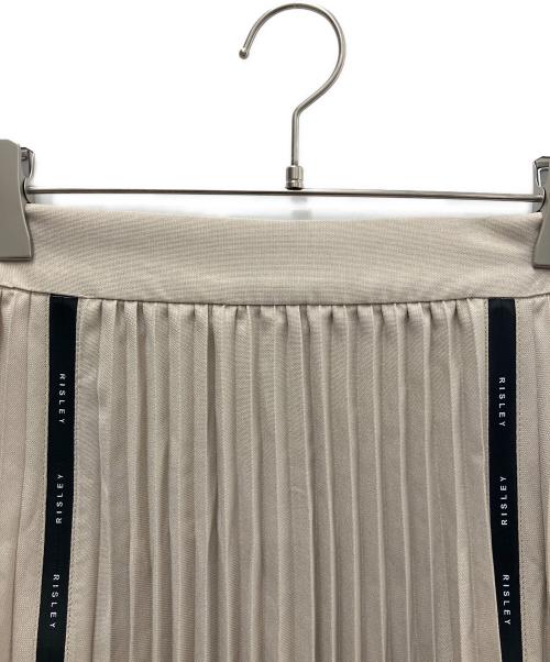 Risley（リズレー）Risley (リズレー) イージースカート ベージュ×ブラック サイズ:FREEの古着・服飾アイテム