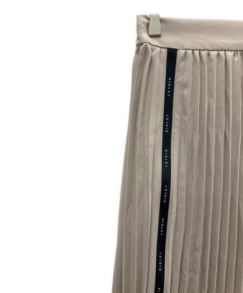 Risley（リズレー）Risley (リズレー) イージースカート ベージュ×ブラック サイズ:FREEの古着・服飾アイテム