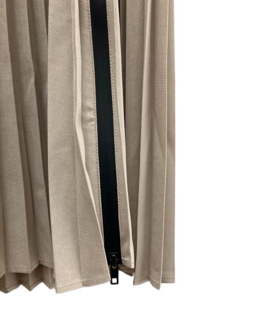 Risley（リズレー）Risley (リズレー) イージースカート ベージュ×ブラック サイズ:FREEの古着・服飾アイテム