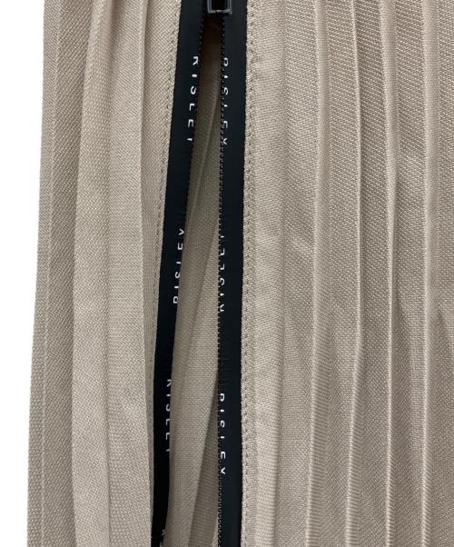 Risley（リズレー）Risley (リズレー) イージースカート ベージュ×ブラック サイズ:FREEの古着・服飾アイテム