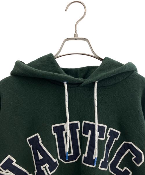 NAUTICA（ノーティカ）NAUTICA (ノーティカ) プルオーバーパーカー オリーブ サイズ:Ｍの古着・服飾アイテム