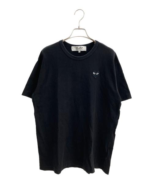 PLAY COMME des GARCONS（プレイコムデギャルソン）PLAY COMME des GARCONS (プレイコムデギャルソン) 半袖カットソー ブラック サイズ:XLの古着・服飾アイテム