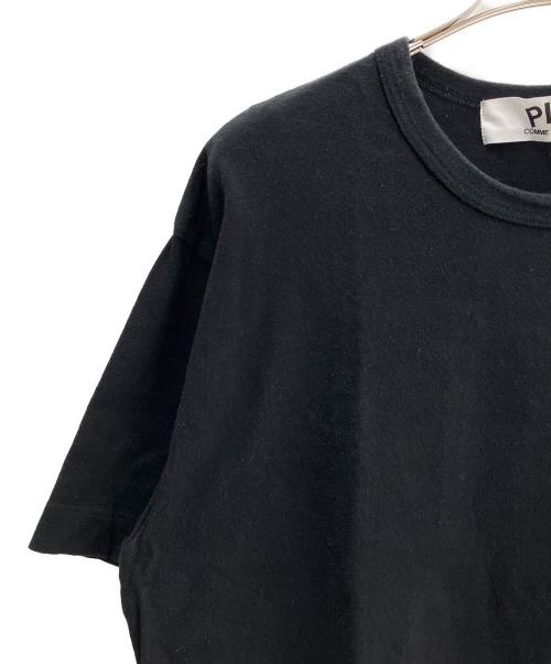 PLAY COMME des GARCONS（プレイコムデギャルソン）PLAY COMME des GARCONS (プレイコムデギャルソン) 半袖カットソー ブラック サイズ:XLの古着・服飾アイテム