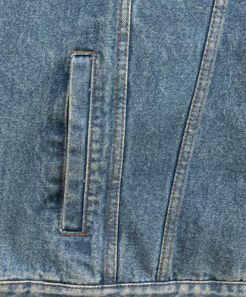 Dunbrooke（ダンブルック）Dunbrooke (ダンブルック) デニムジャケット ブルー×ブラウン サイズ:XLの古着・服飾アイテム