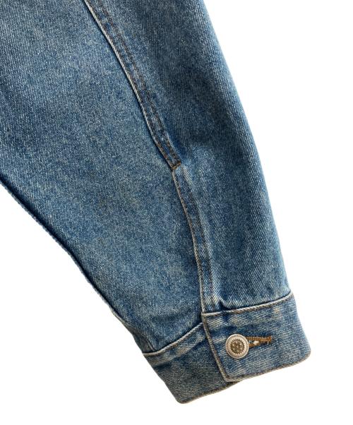 Dunbrooke（ダンブルック）Dunbrooke (ダンブルック) デニムジャケット ブルー×ブラウン サイズ:XLの古着・服飾アイテム