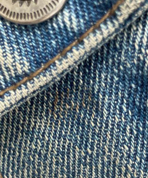 Dunbrooke（ダンブルック）Dunbrooke (ダンブルック) デニムジャケット ブルー×ブラウン サイズ:XLの古着・服飾アイテム