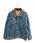 Dunbrooke（ダンブルック）の古着「デニムジャケット」｜ブルー×ブラウン