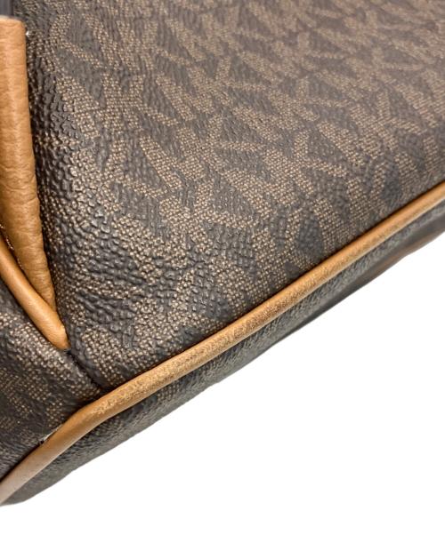MICHAEL KORS（マイケルコース）MICHAEL KORS (マイケル・コース) 総柄リュック ブラウンの古着・服飾アイテム