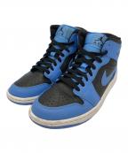 NIKEナイキ）の古着「AIR JORDAN 1 MID」｜ブルー